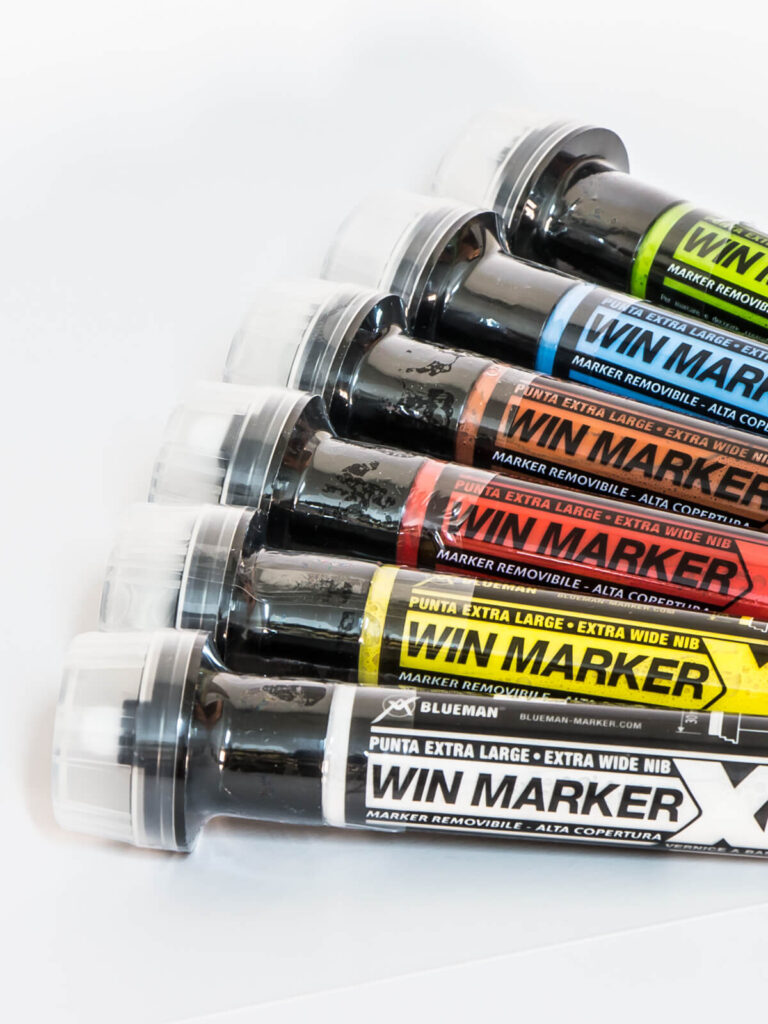 Pennarello Win Marker, del marchio Blueman, distribuito da Ulllmann