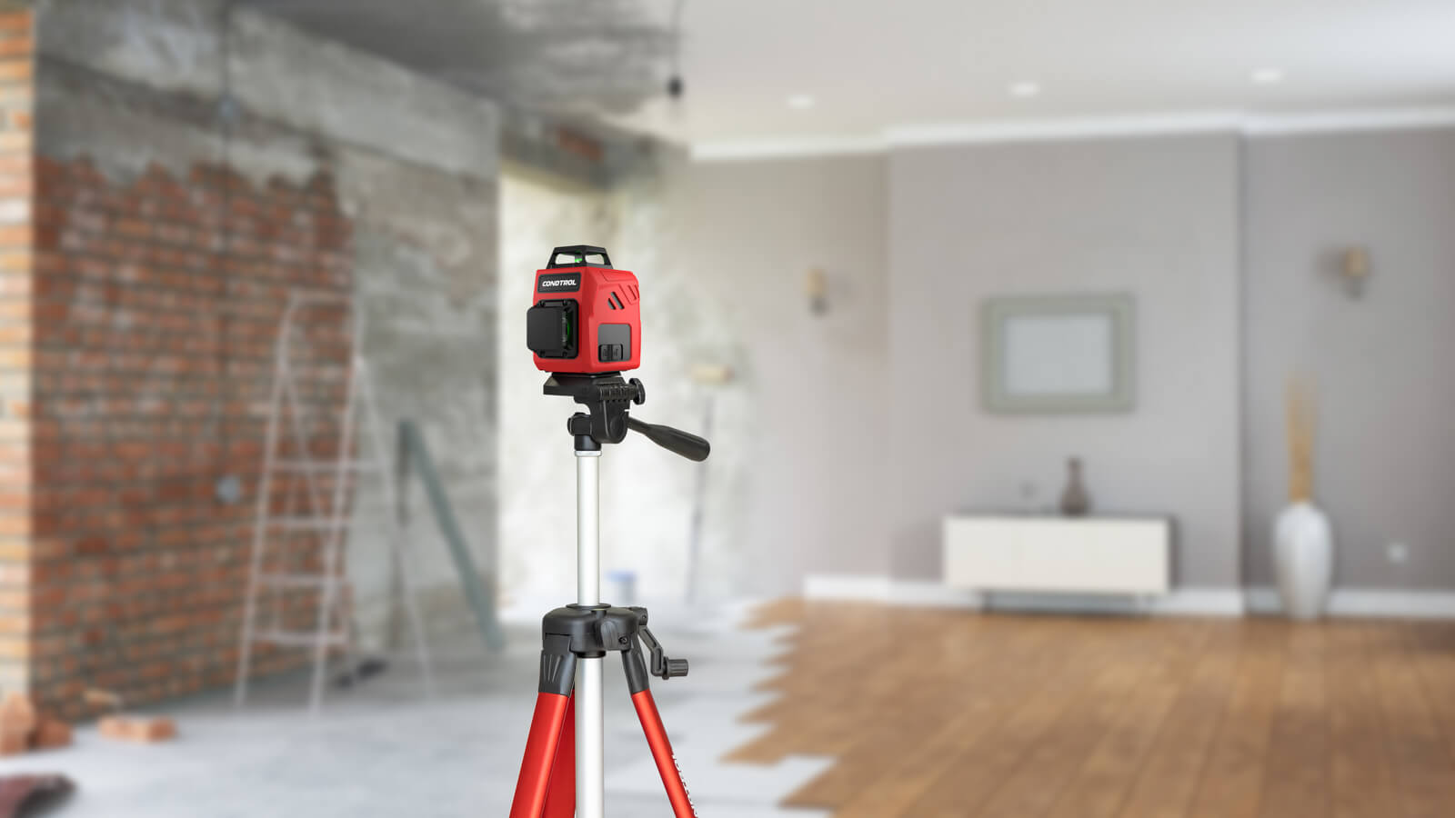 Misuratore Laser con Treppiede del marchio Condtrol, distribuito da Ullmann