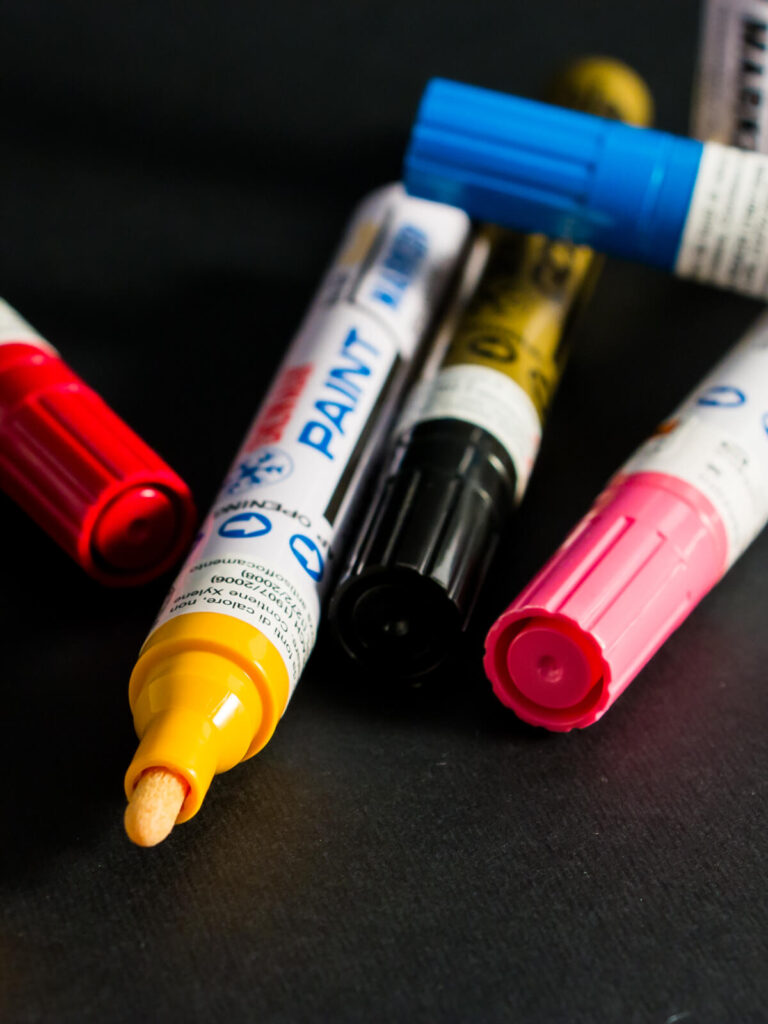 Pennarelli Paint Marker del Marchio Snowman,, distribuito esclusivamente in in Italia da Ullmann dal 1980