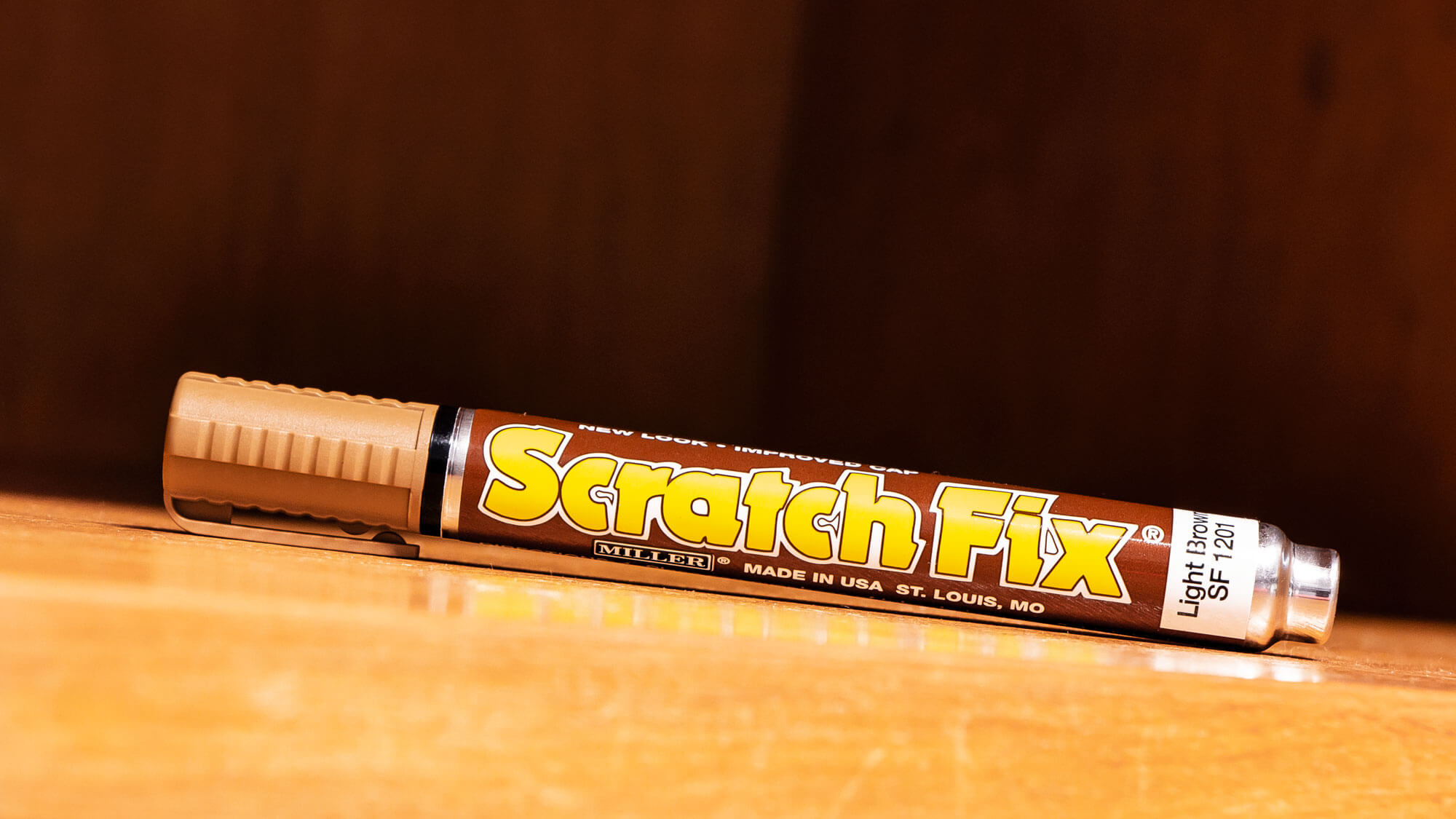 Pennarello Scratch Fix, distribuito da Ullmann